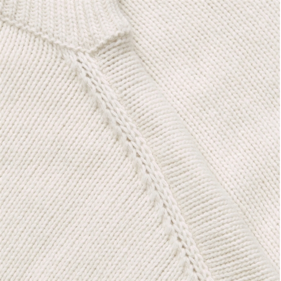 Skall Studio Silene T-neck Strik, Calm White